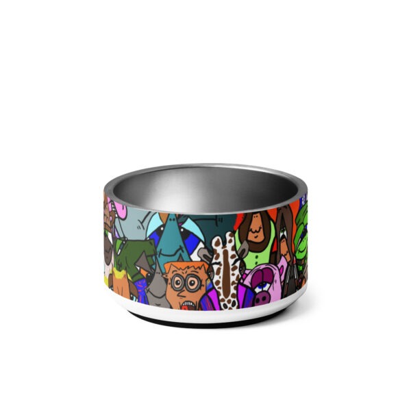 PosiPeeps Animal Collage Pet Bowl - Image 2