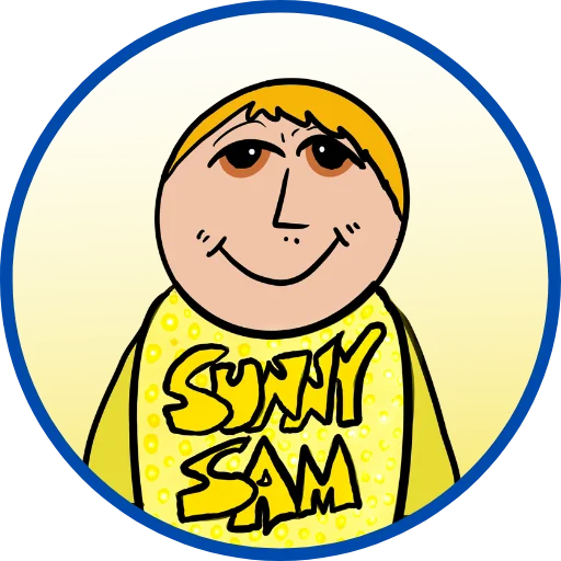 sunny sam actual card