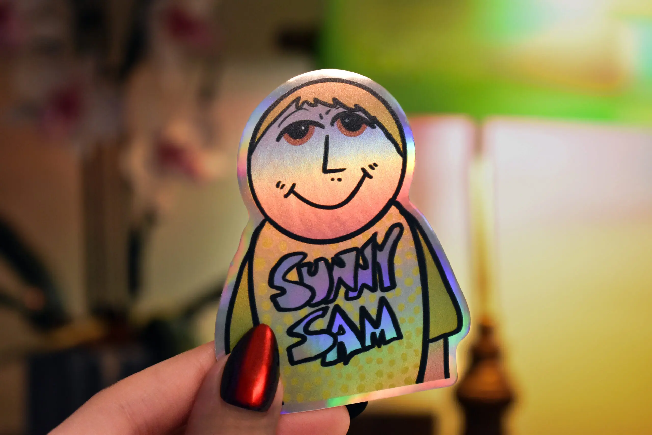 Posi Sticker - Sunny Sam Holographic - Image 2